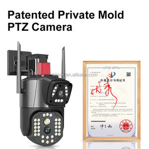 Lente dual al aire libre 4MP 10 X <span class=keywords><strong>Zoom</strong></span> digital impermeable a todo color visión nocturna PTZ Cámara Wifi 4G cámara de seguridad CCTV IP66 - Product Image 3