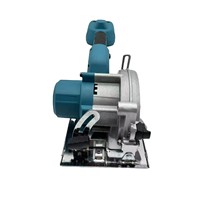 Scie circulaire électrique sans balais au lithium 21V, rechargeable, multifonctionnelle, pour le travail du bois et la découpe de pierre, utilisable d'une seule main