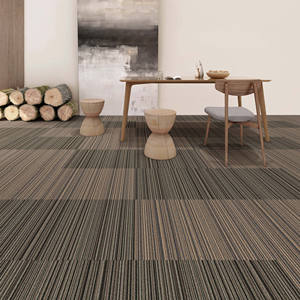 Factory Wholesale Good Quality Polypropylene 50x50 Puzzle <b>Rugs</b> Living Room <b>Large</b> Modular Carpet Tiles Anti-Slip Peel Stick - Product Image 1