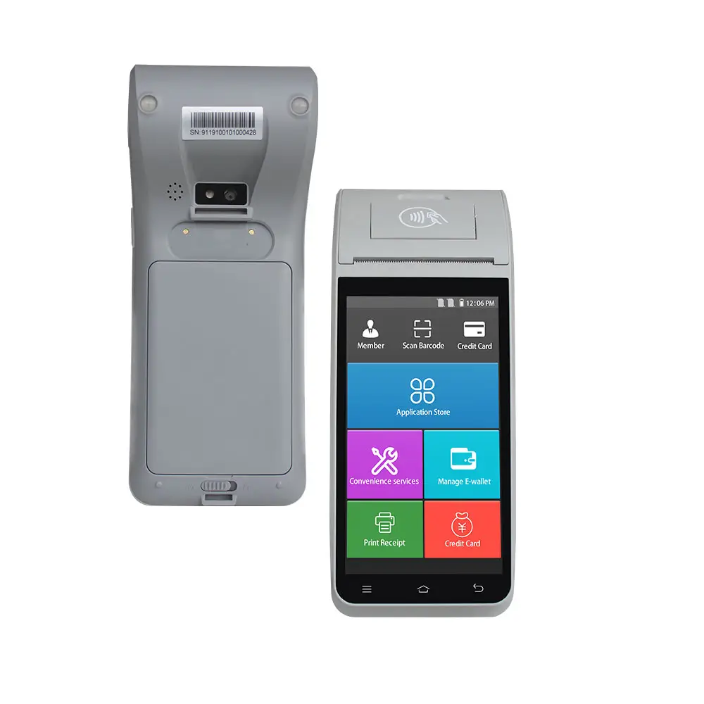 Z91 industrielles android handheld terminal pda mit rfid reader handheld pda daten sammler barcode scanner