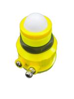 Jauge de niveau radar industrielle sans contact, portée de 40 m, 4-20 mA, RS485, boîtier en plastique ABS, écran OLED, capteur de niveau de liquide