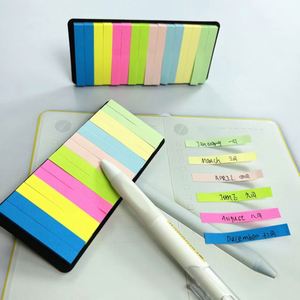 Papel Adhesivo Fluorescente Colorido, Notas Adhesivas, Pestañas de Índice, Blocs de Notas, Material de Oficina y Escolar, Marcadores de Páginas, Recordatorios - Product Image 2