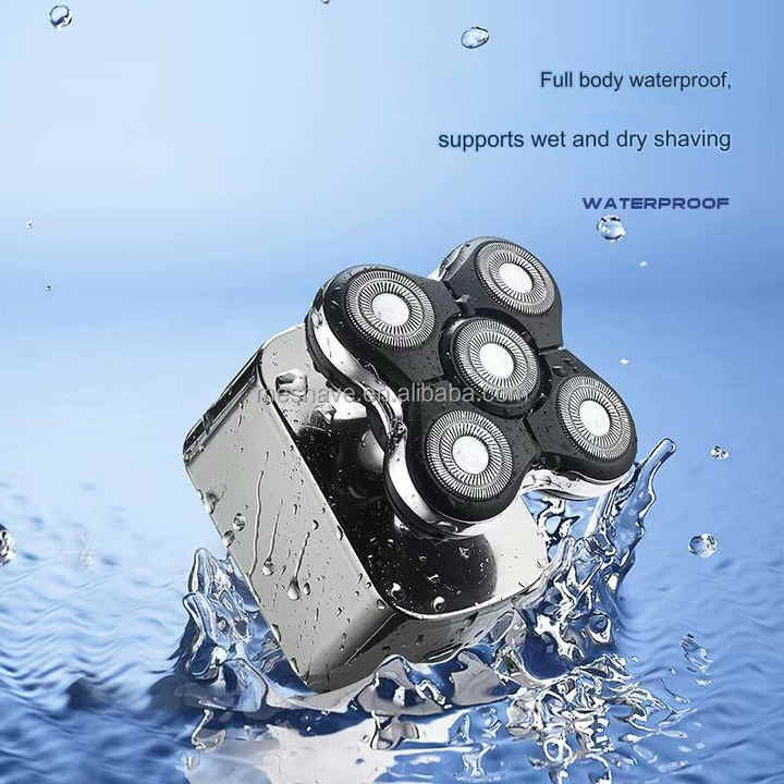 6 in 1 High Quality Electroplate Electric Hair Shaver Beard Trimmer ...