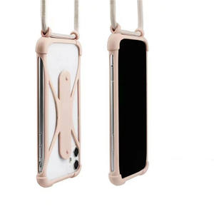 Support de téléphone de bureau Touch U, coque en silicone antichoc, étanche, pliable, étui pour téléphone portable avec support de bande pour toutes les occasions - Product Image 2