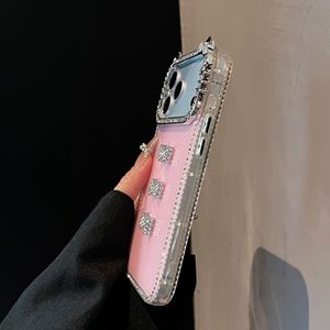 <span class=keywords><strong>Cover</strong></span> per Telefono con Fiocco Diamantato su Entrambi i Lati per <span class=keywords><strong>Apple</strong></span> 13/14 <span class=keywords><strong>Pro</strong></span> Max 15/16 <span class=keywords><strong>Pro</strong></span>, Custodia in TPU con Orecchie di Gatto Elettroplaccate - Product Image 3