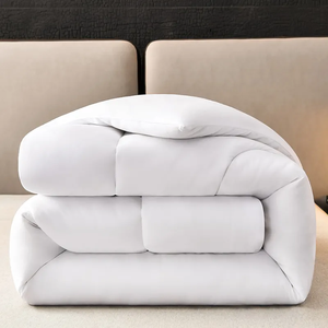 Khách sạn dệt thoải mái mềm mại ấm áp tất cả các mùa Trắng <span class=keywords><strong>Polyester</strong></span> vải <span class=keywords><strong>quilt</strong></span> với chắp vá thiết kế cho nhà và bệnh viện sử dụng - Product Image 2