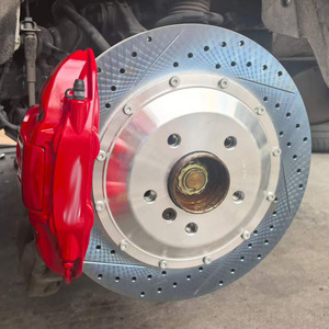 Kit d'étriers de <span class=keywords><strong>frein</strong></span> électriques intégrés de précision pour <span class=keywords><strong>Brembo</strong></span> F55 avant 6 pistons et arrière 4 pistons 395x36mm pour BMW X4 G02 F98 X3 G01 F97 - Product Image 3