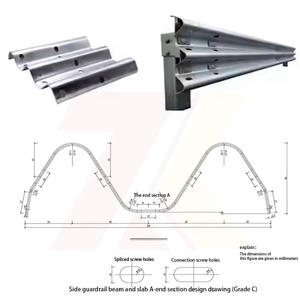Autobahn-Leitplanken-Stahlplatten-Rollformmaschine mit Getriebemotor - Hochwertige Maßanfertigung für Wandnutzung - Product Image 2