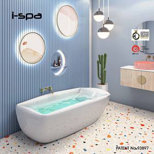 Bañera Rectangular Moderna de Acrílico con Hidromasaje - Product Image 4