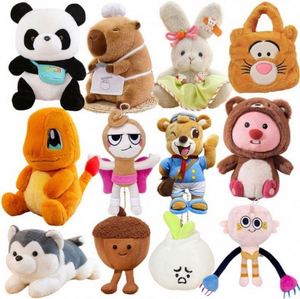 Muñeco de Peluche Súper Suave Personalizado ODM OEM, Certificado CE EN, Figura con Orejas Puntiagudas, Animales de Peluche Divertidos, Interactivos para Niños, Alivio del Estrés - Product Image 4