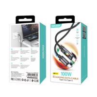 Câble de charge rapide extra-long et durable KSC-1027 100W, Type-C vers Type-C KAKUSIGA, pour téléphone, souris, lecteur MP3