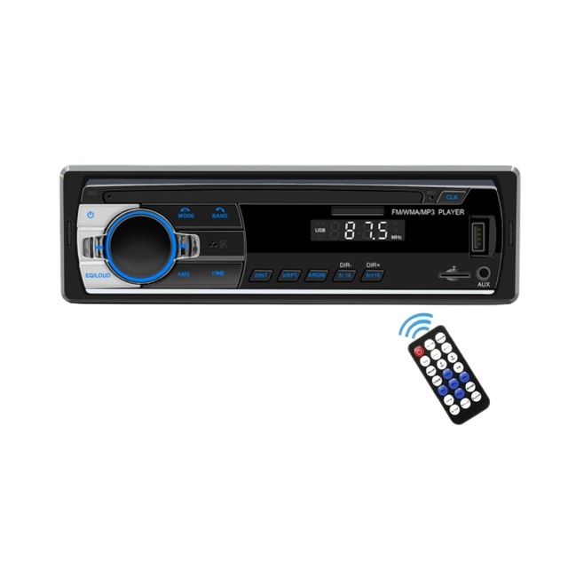 Hot Selling Portable Car Radio MP3 Player USB/SD/AUX Fast Charging AI Audio FM Radio Receiver Handsfree Call Car Stereo JSD-520