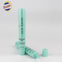 Tube en plastique recyclable de 30ml de bonne qualité avec capuchon à rabat adapté aux types de peau.