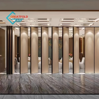 Cloison acoustique insonorisée mobile, panneau coulissant pliable pour bureau, hôtel, salle de banquet, salle de conférence, design moderne