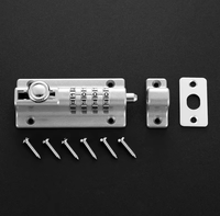 FEIHUAN - Fabrication directe - Cadenas à combinaison à 4 chiffres en alliage de zinc de haute qualité - Serrures pour tiroirs - Cadenas pour salle de sport