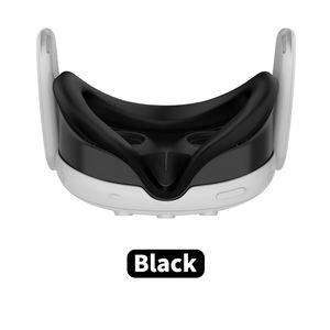 Amazon Hot VR Accessoires de protection faciale en silicone pour Meta Quest 3 Couvre-<span class=keywords><strong>masque</strong></span> en silicone souple anti-transpiration pour <span class=keywords><strong>Oculus</strong></span> Quest 3 - Product Image 3