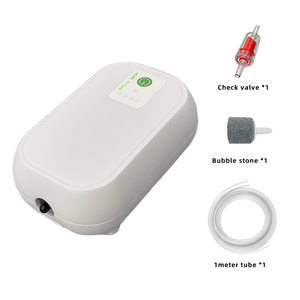 Chiye 1500Mah Super Stille Luchtpomp Hoge Kwaliteit Dubbele Uitlaat Plastic <span class=keywords><strong>Aquarium</strong></span> Pomp Luxe Stijl Voor Buiten Desktop Keuken Gebruik - Product Image 2