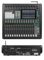 Console de Mixage Numérique Professionnelle 7 Pouces à Écran Tactile 16/20 Canaux avec Effets Intégrés Enregistrement USB pour Sonorisation Scène DJ