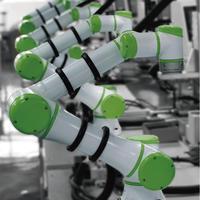 Bras robotique collaboratif à 6 axes, charge utile de 6 kg, portée de 925 mm, robot de soudage industriel avec PLC et acier inoxydable