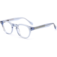 Elan Optical M3051, Nuevo Diseño Retro, Montura de Gafas Redondas Unisex, Acetato, Lentes Ópticas Personalizadas con Prescripción