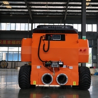 Équipement de drainage intelligent hydraulique flottant sur roues, sans risque de sécurité électrique, 920 m³/h, pour le contrôle des inondations sur autoroute