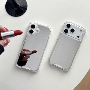 <span class=keywords><strong>Para</strong></span> <span class=keywords><strong>iPhone</strong></span> 17 funda de lujo chapado espejo maquillaje mujeres niñas funda de teléfono móvil a prueba de golpes <span class=keywords><strong>para</strong></span> <span class=keywords><strong>iPhone</strong></span> 12 13 14 15 16 17 Pro Max - Product Image 1