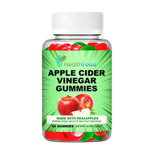 OEM Apple Cider Vinegar Gummies for Mother Apple Cider Vinegar Supports Gut Health Apple Vinegar Gummy <b>Supplements</b> - Product Image 1
