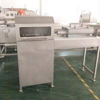 Machine de remplissage verticale pneumatique de porc de mouton de boeuf petit pain de viande formant la machine