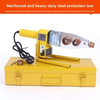 Machine à souder les tuyaux PPR à affichage numérique, soudeuse à fusion par emboîtement à chaud 1500W pour la réparation de tuyaux d'eau de 20-63 mm
