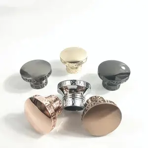 Zinc Alloy Cap Luxury Creative Universal 15 Mm Zamac Metal Perfume Bottle Lid