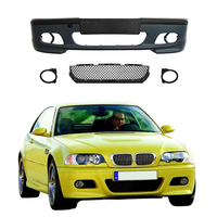 Kit de carrosserie de conversion style M-Tech pour BMW Série 3 E46 1999-2004 avec pare-chocs avant et arrière et jupes latérales à montage direct