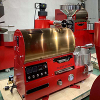 Torréfacteur à café au gaz WK-1 1 kg avec tambour en acier inoxydable de qualité alimentaire, torréfacteur à café à vendre / Torréfacteur à café électrique