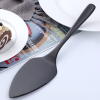 Outils de découpe de gâteaux avec logo personnalisé, spatule et couteau de coupe en acier inoxydable de qualité alimentaire, pour mariage, fête, pâtisserie maison