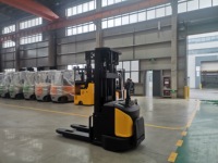 Chariot élévateur à palettes électrique pour entrepôt, capacité 1 tonne, chariot élévateur à grande hauteur