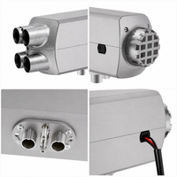 Chauffage au diesel 5KW 12V/24V avec corps en aluminium et écran LCD numérique, chauffage rapide de la cabine pour camion, excavatrice, bus