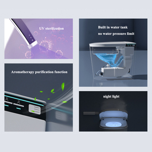 <span class=keywords><strong>WC</strong></span> intelligent de luxe avec bidet automatique, cuvette de toilette électrique intelligente pour salle de bain - Product Image 4