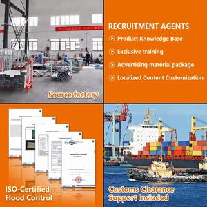 Barrière <span class=keywords><strong>de</strong></span> protection instantanée réfléchissante en aluminium pour porte d'entrée, légère, facile à installer, réutilisable, <span class=keywords><strong>anti</strong></span>-tempête et <span class=keywords><strong>anti</strong></span>-<span class=keywords><strong>inondation</strong></span> - Product Image 6