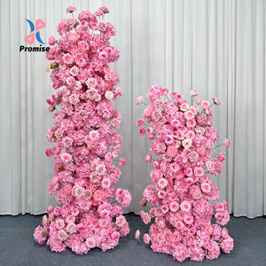 ดอกไม้ประดิษฐ์จากผ้าไหมเสมือนจริง สำหรับตกแต่งซุ้มดอกไม้ในงานวันแม่ งานหมั้น หรืองานกลับไปโรงเรียน เป็นมิตรกับสิ่งแวดล้อม สีสันปรับแต่งได้ ทำด้วยมือ - Product Image 1