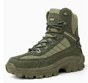 Bottes de randonnée DFU01 noires UNZHUO MAKE pour entraînement en extérieur, chaussures de désert, vente en gros, stock AS33 - Product Image 4