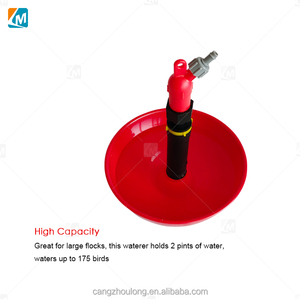 Bebedero Automático para Aves de Corral YYX LM72 (2 <span class=keywords><strong>Pintas</strong></span>) con Manguera de Plástico Resistente y Recipiente para Aves de Corral, Patos, Pollitos y Pollos de Engorde - Product Image 5