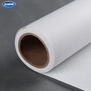 棉质聚酯空白亚光卷供应商生态溶剂可打印广告织物喷墨帆布用于数字印刷