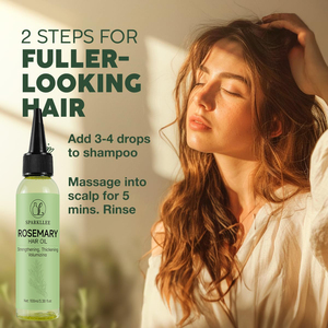 Olio per la Crescita dei Capelli al Rosmarino 100% Naturale Private Label, Olio per Capelli Anticaduta al Rosmarino e Menta per Uomo e Donna - Product Image 2