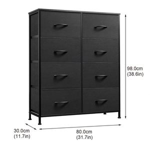 Armoire de chambre en acier inoxydable, commode en tissu pour salon, meubles de chambre modernes, armoire de chambre de haute qualité, mobilier de salon moderne - Product Image 1