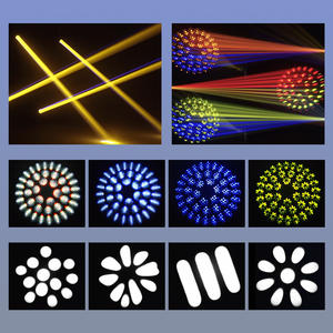 إضاءة متحركة احترافية بقوة 350 واط مع مصباح 230 واط وخاصية التكبير والتصغير <span class=keywords><strong>3</strong></span> في 1 للحفلات والمناسبات - Product Image 4