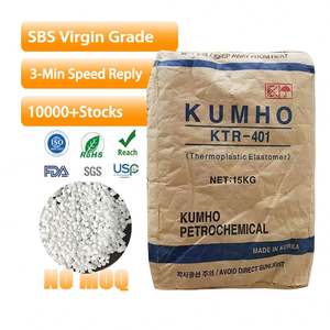 Gránulos de Resina de Elastómero Termoplástico KUMHO VIRGIN SBS KTR401 - Material SBS Natural Puro, Resistente a Altas Temperaturas, para Automoción - Product Image 1