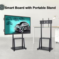 Tableau blanc interactif intelligent DY-Touch DY104 de 75 pouces avec écran tactile IR 4K 40 points et système double