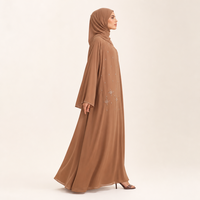 Robe de prière Khimar pour femmes, sans épingles, tenue modeste, vêtements islamiques