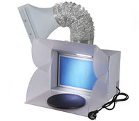 Cabine de pulvérisation portable avec aspiration Fengda BD-512A