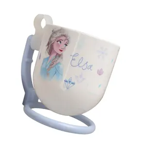 Disney Elsa, yaratıcı bardak, fırça, sofra takımı, yemek gereçleri, çocuklar, çocuklar, dondurulmuş, belle, canavarlar, Ariel, dikiş, Aurora,Dumbo,Rapunzel