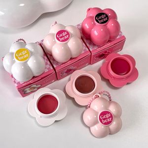 Lápiz Labial Mate de Terciopelo en Forma de Flor Gege Bear, Barro Labial de Alta Pigmentación y Larga Duración, Barro de Maquillaje Multiusos - Product Image 5